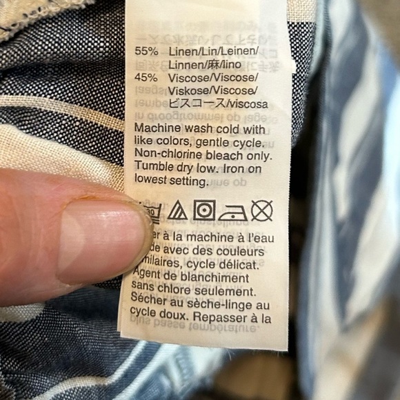 Madewell Side-Button Huston Pull-on Crop Pant - Picture 6 of 7